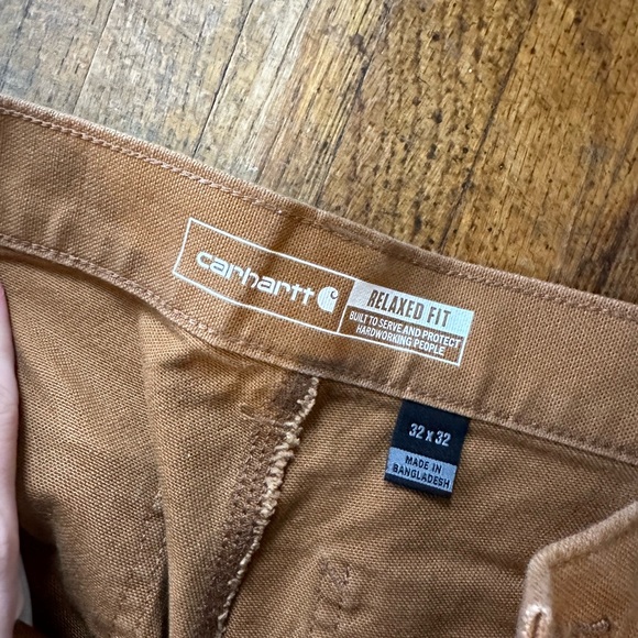 Carhartt Tan Relaxed Fit Pants - Picture 2 of 3
